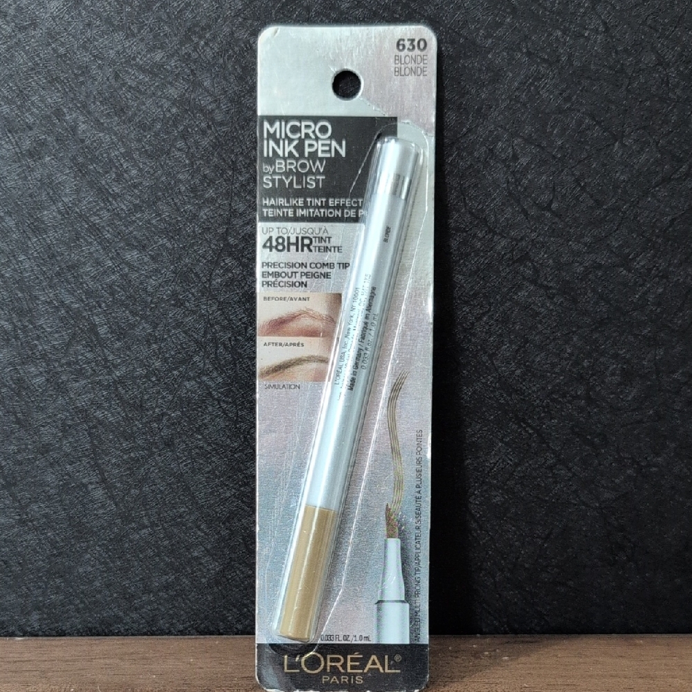 L'Oreal Paris Micro Ink Pen By Brow Stylist 630 Blonde